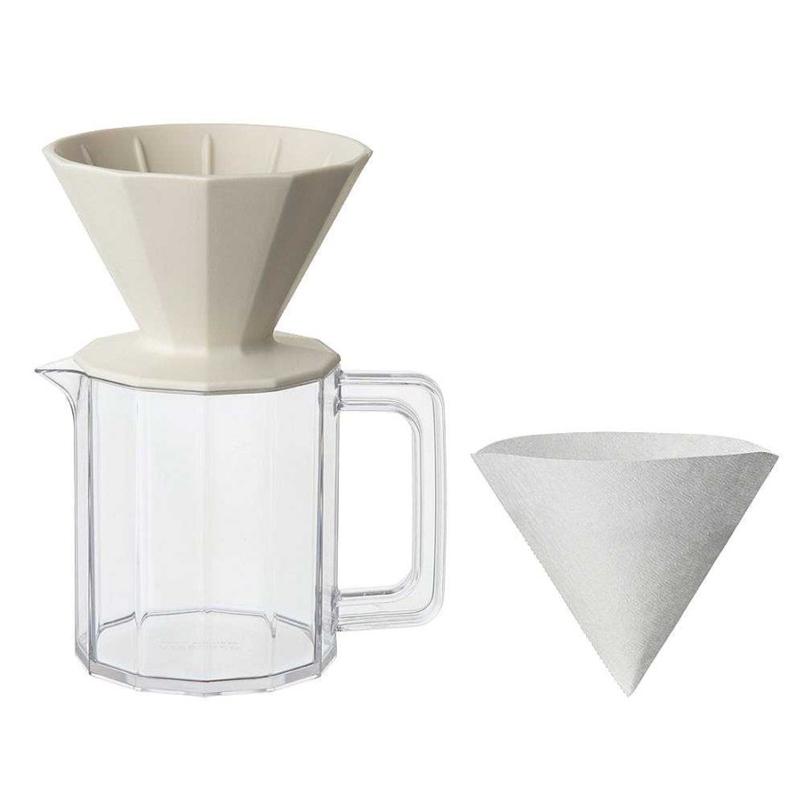 Brewers KINTO Kits & Bundles|Pourover Coffee Brewers | Kinto Alfresco Brewer Jug Set (4-Cup)