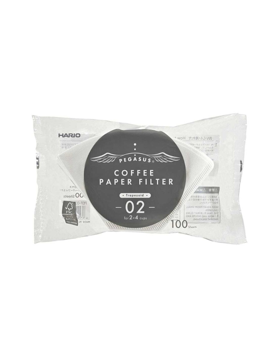 Coffee Filters HARIO | Hario Pegasus 02 Filters (100-Pack)