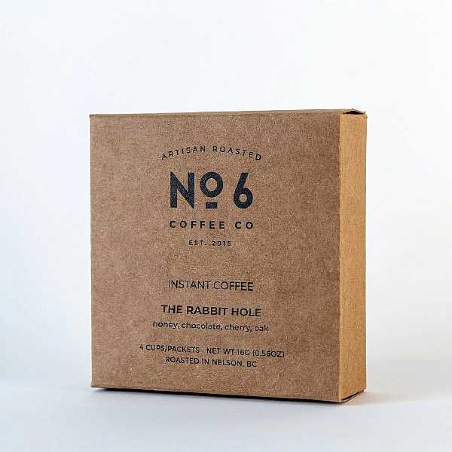 Coffee & Tea No6 Coffee Co. | No6 - Instant The Rabbit Hole (Pack Of 4)