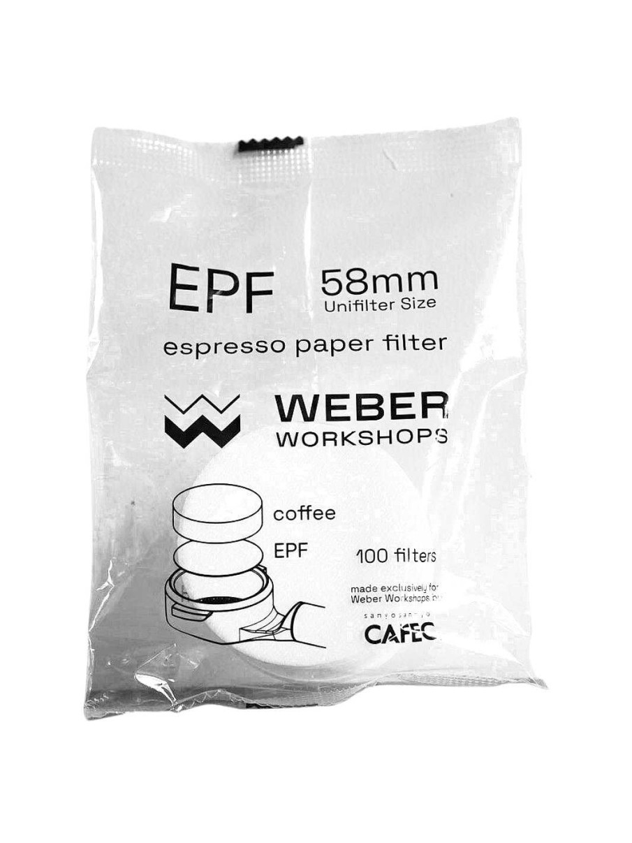 Coffee Tools|Coffee Filters Weber Workshops | Weber Workshops (Epf) Espresso Paper Filter (100-Pack)