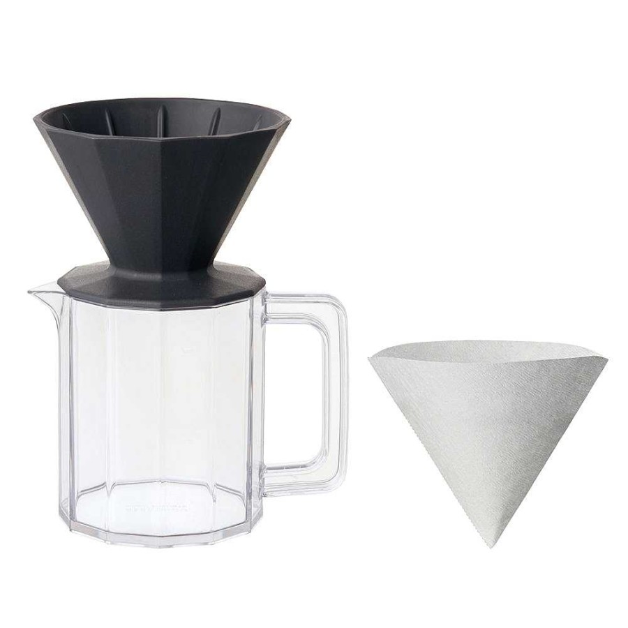 Brewers KINTO Kits & Bundles|Pourover Coffee Brewers | Kinto Alfresco Brewer Jug Set (4-Cup)