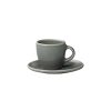 Servers KINTO | Kinto Topo Cup & Saucer (80Ml/2.7Oz) Grey