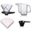 Brewers HARIO Kits & Bundles | Hario V60 Mugen Dripper Set (Plastic)