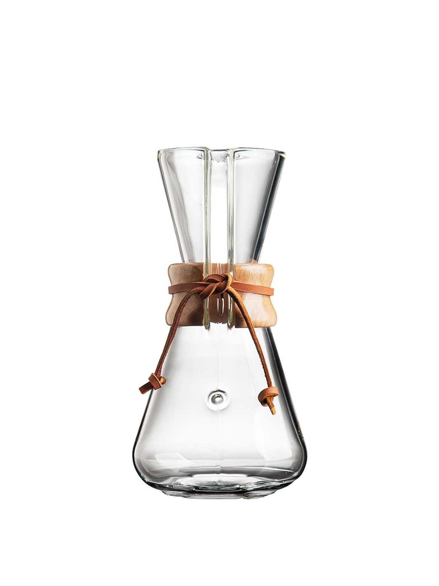 Brewers Chemex Pourover Coffee Brewers|Chemex Coffeemakers | Chemex® Three Cup Handblown