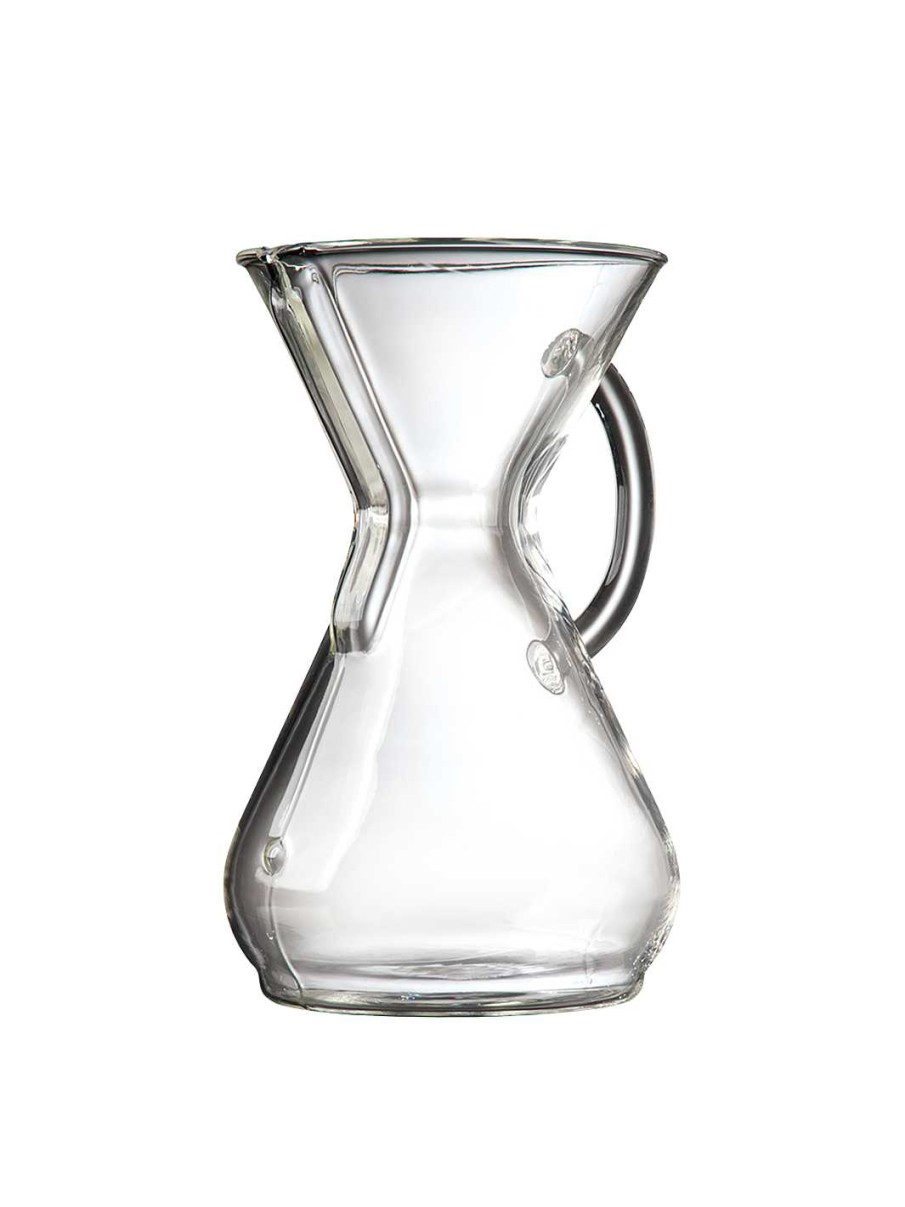 Brewers Chemex Pourover Coffee Brewers|Chemex Coffeemakers | Chemex® Eight Cup Glass Handle