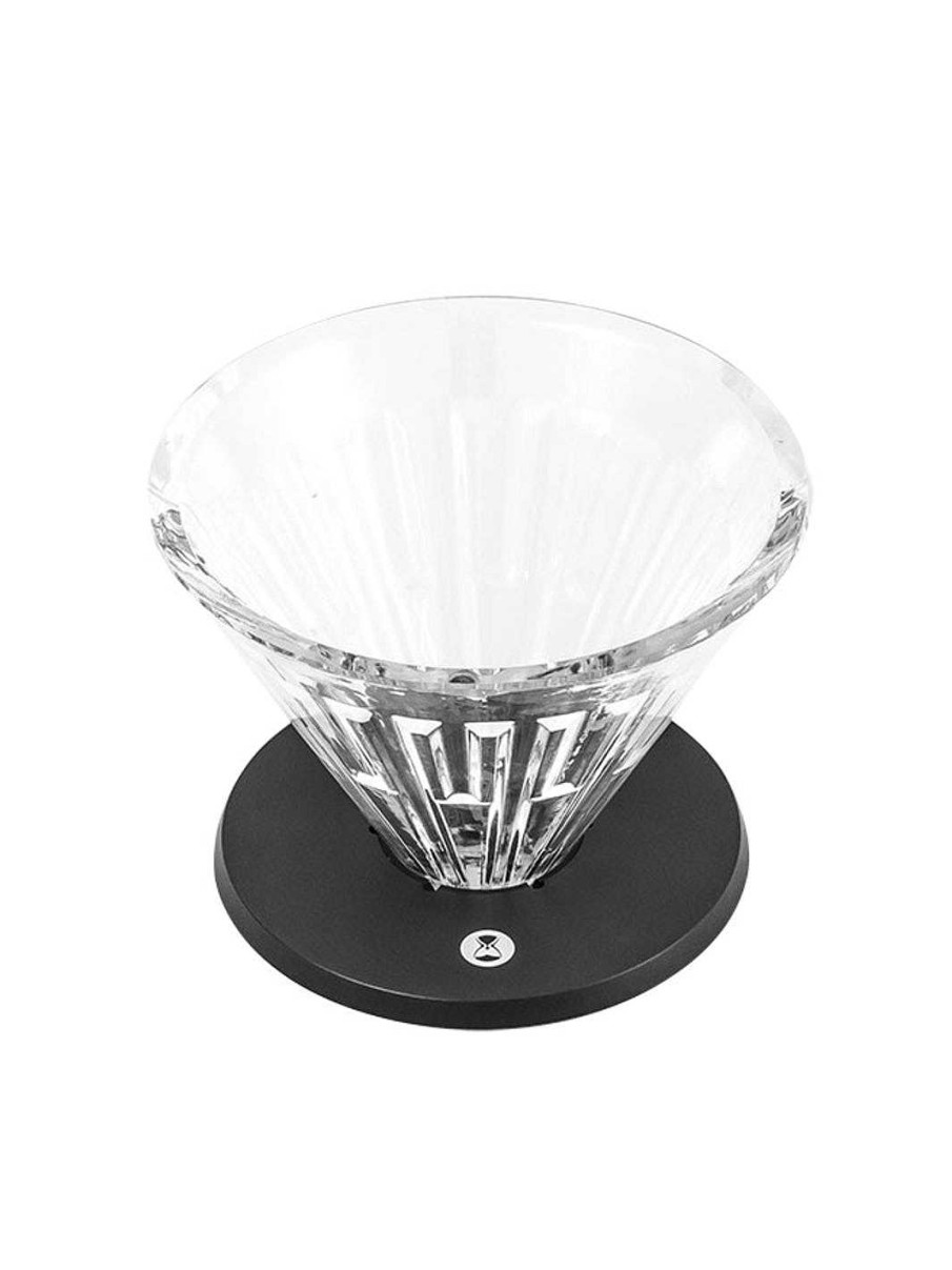 Brewers Timemore Pourover Coffee Brewers|Timemore Coffee Brewers | Timemore Crystal Eye Optical Glass Dripper 01 With Holder