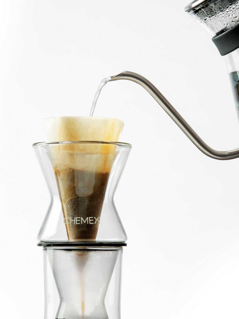 Brewers Chemex Pourover Coffee Brewers|Chemex Coffeemakers | Chemex® Funnex Single Serve Pourover Brewer