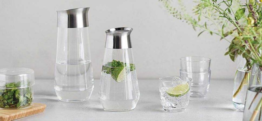 Servers KINTO | Kinto Luce Glass Bottle 750Ml Clear