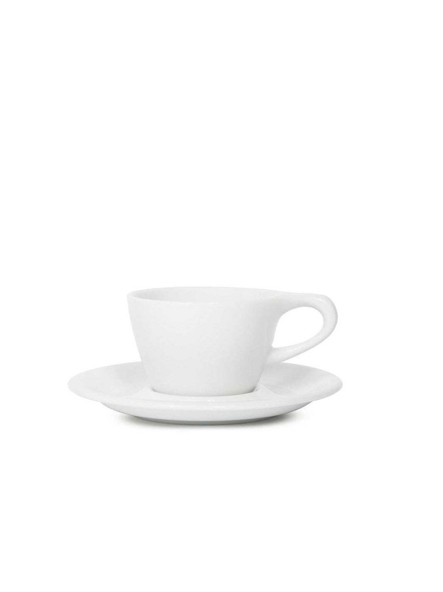 Servers notNeutral | Notneutral Lino Capp/Latte Saucer (5-12Oz/148-355Ml) White