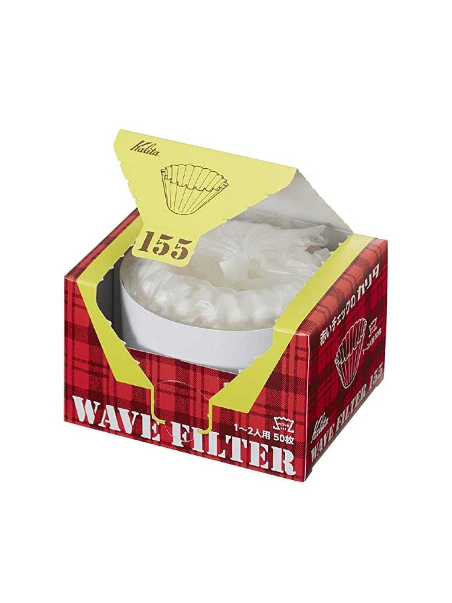 Coffee Filters Kalita | Kalita Wave 155 Filters (50-Pack)