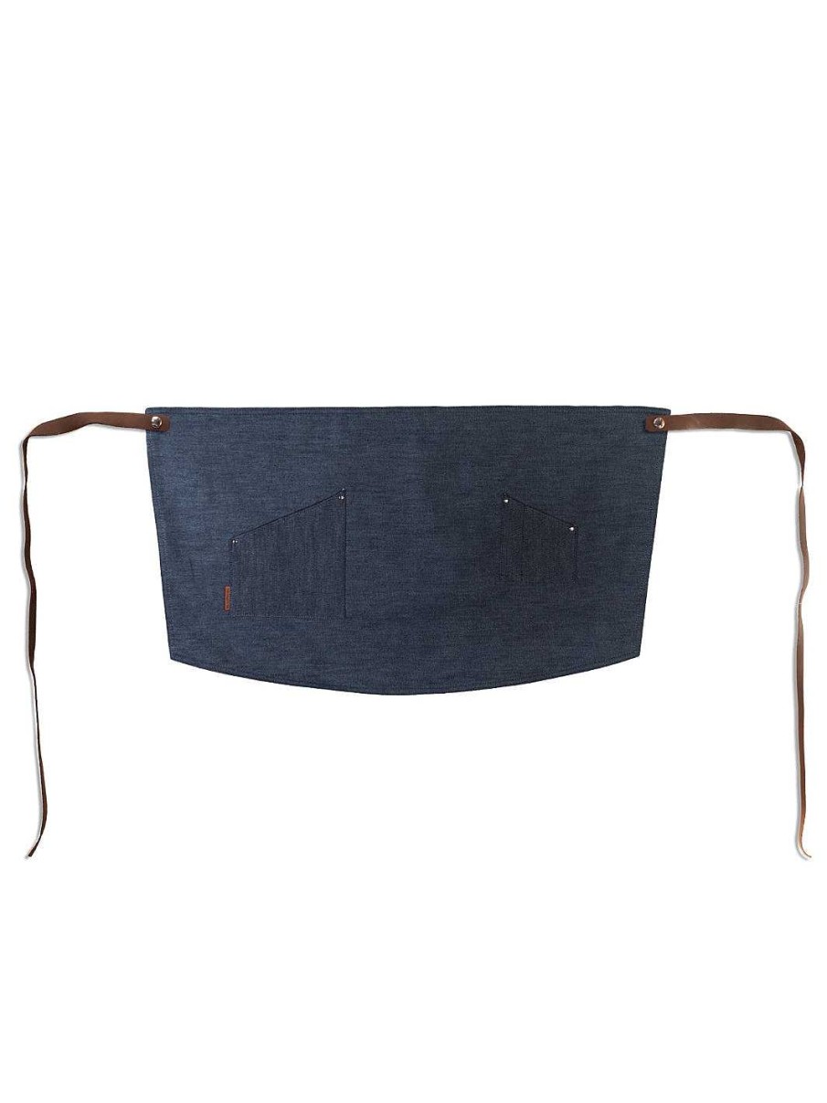 Coffee Tools Saint Anthony Industries | Saint Anthony Industries The Ace Apron Classic Denim Blue