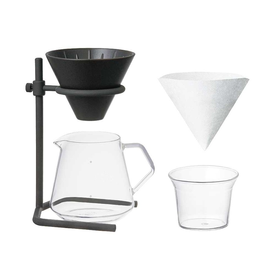 Brewers KINTO Kits & Bundles|Pourover Coffee Brewers | Kinto Slow Coffee Style Specialty S04 Brewer Stand Set 4 Cup