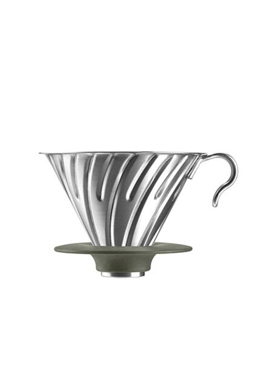 Brewers HARIO Pourover Coffee Brewers|Hario Japanese Brewers | Hario Outdoor V60-02 Dripper (Metal)