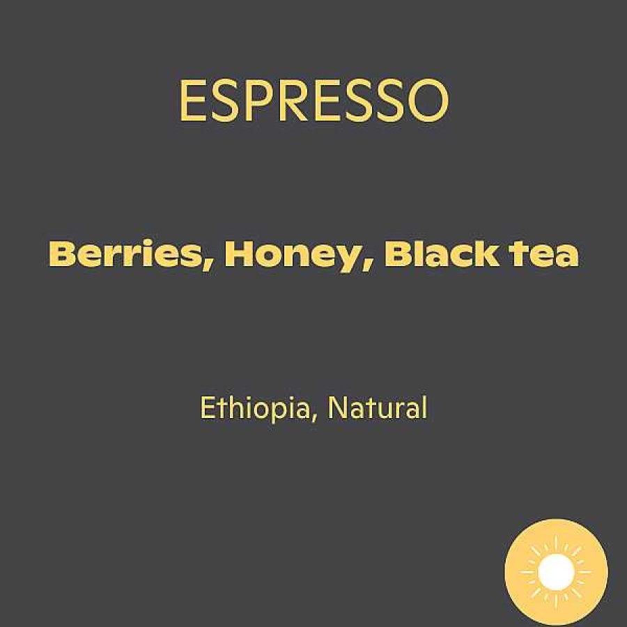 Coffee & Tea Ethica Coffee Roasters | Ethica - Haro Wato Espresso: Natural, Ethiopia (250G)