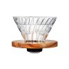 Brewers HARIO Pourover Coffee Brewers|Hario Japanese Brewers | Hario V60-02 Glass Dripper (Olive Wood)