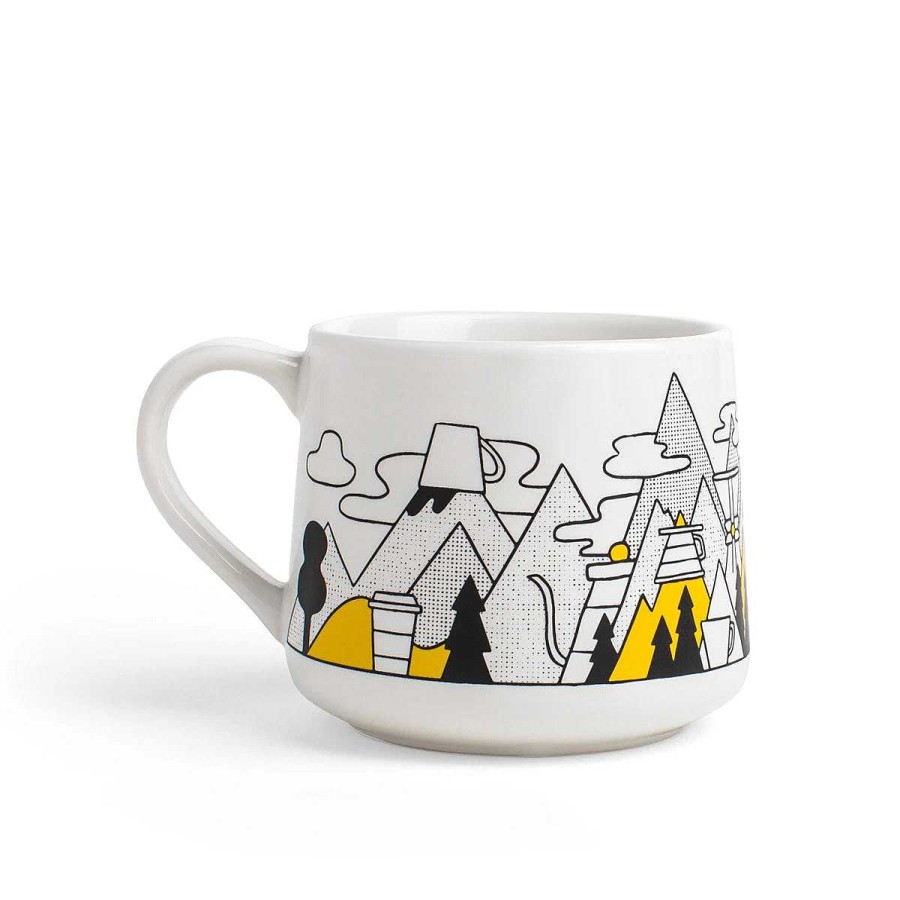 Servers Created Co. | Created Co. Coffee Mountain Crescent Mug