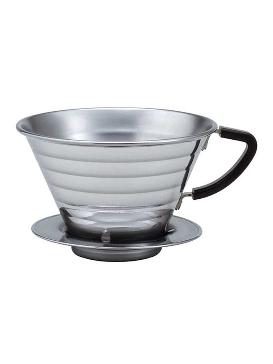 Brewers Kalita Pourover Coffee Brewers | Kalita Wave Stainless Steel Dripper