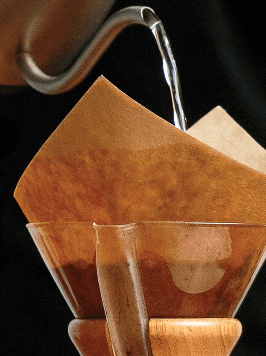 Coffee Filters Chemex | Chemex® Natural Filter Squares (100-Pack)