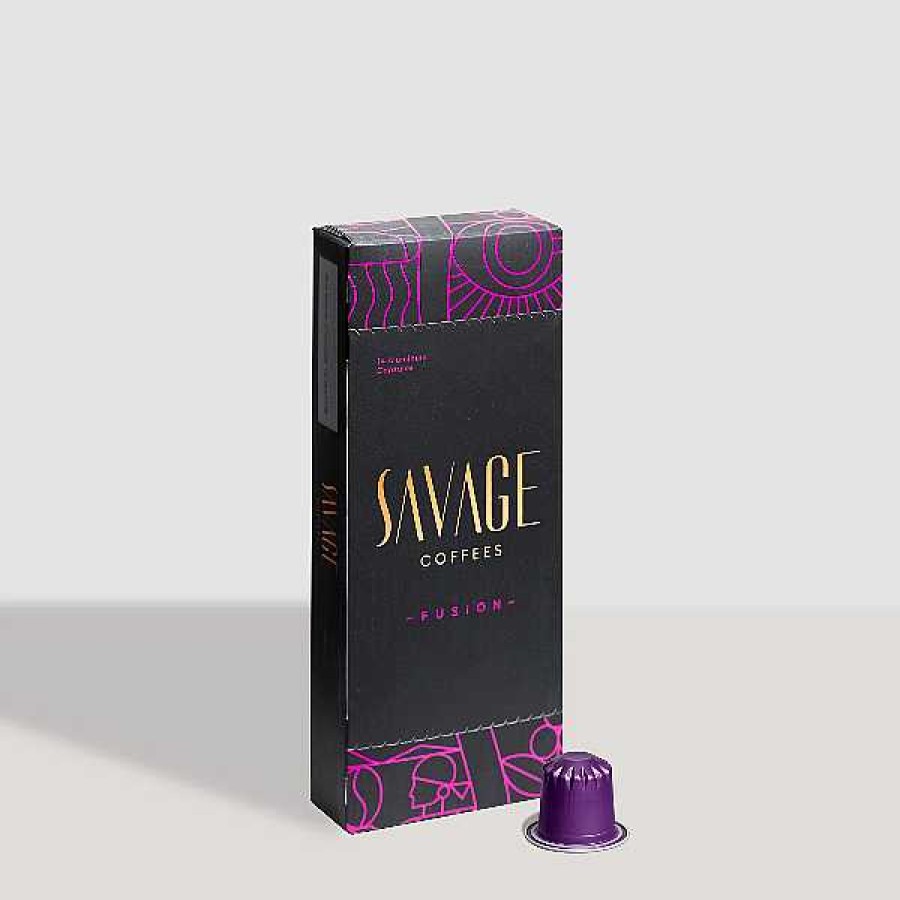 Coffee & Tea Savage Coffees | Savage Coffees - Fusion: Anaerobic Natural Geisha, Panama (Box Of 10)