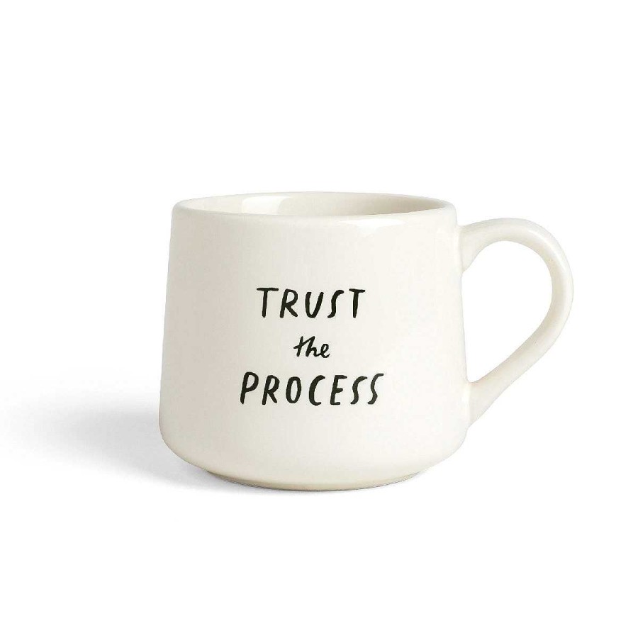 Servers Created Co. | Created Co. Trust The Process Crescent Mug