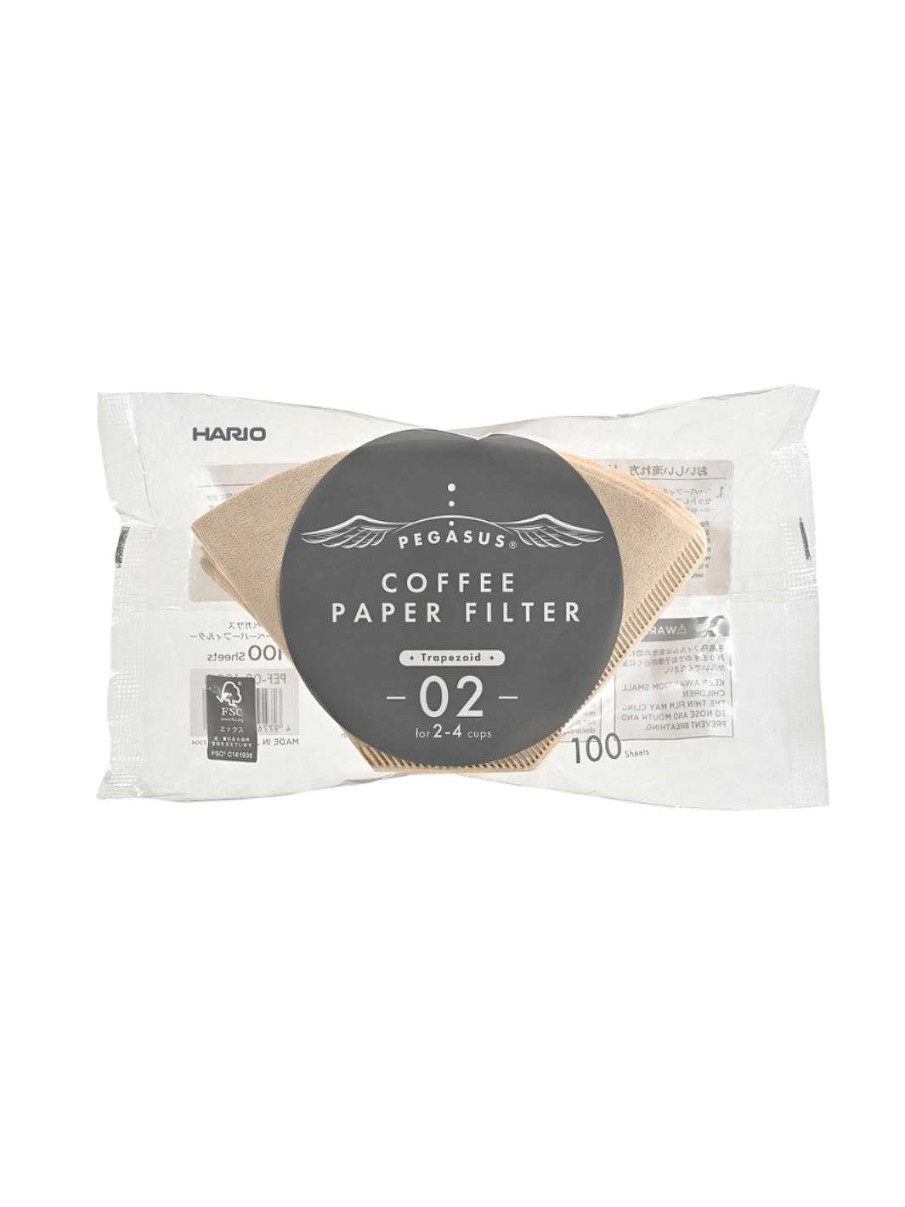 Coffee Filters HARIO | Hario Pegasus 02 Filters (100-Pack)