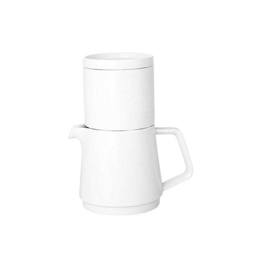 Brewers KINTO Kits & Bundles|Pourover Coffee Brewers | Kinto Faro Coffee Dripper & Pot 430Ml White