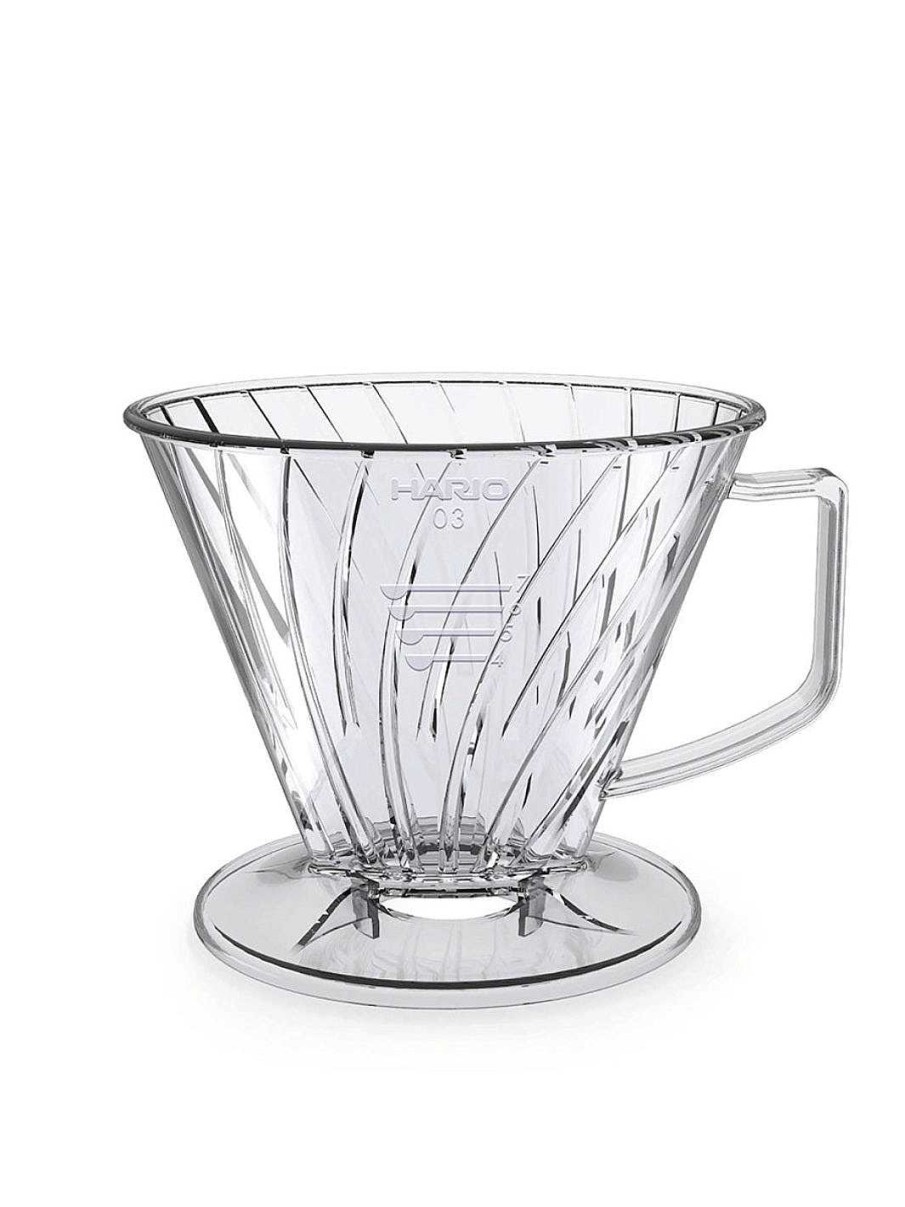 Brewers HARIO Pourover Coffee Brewers|Hario Japanese Brewers | Hario Pegasus 03 Dripper (Plastic) Clear