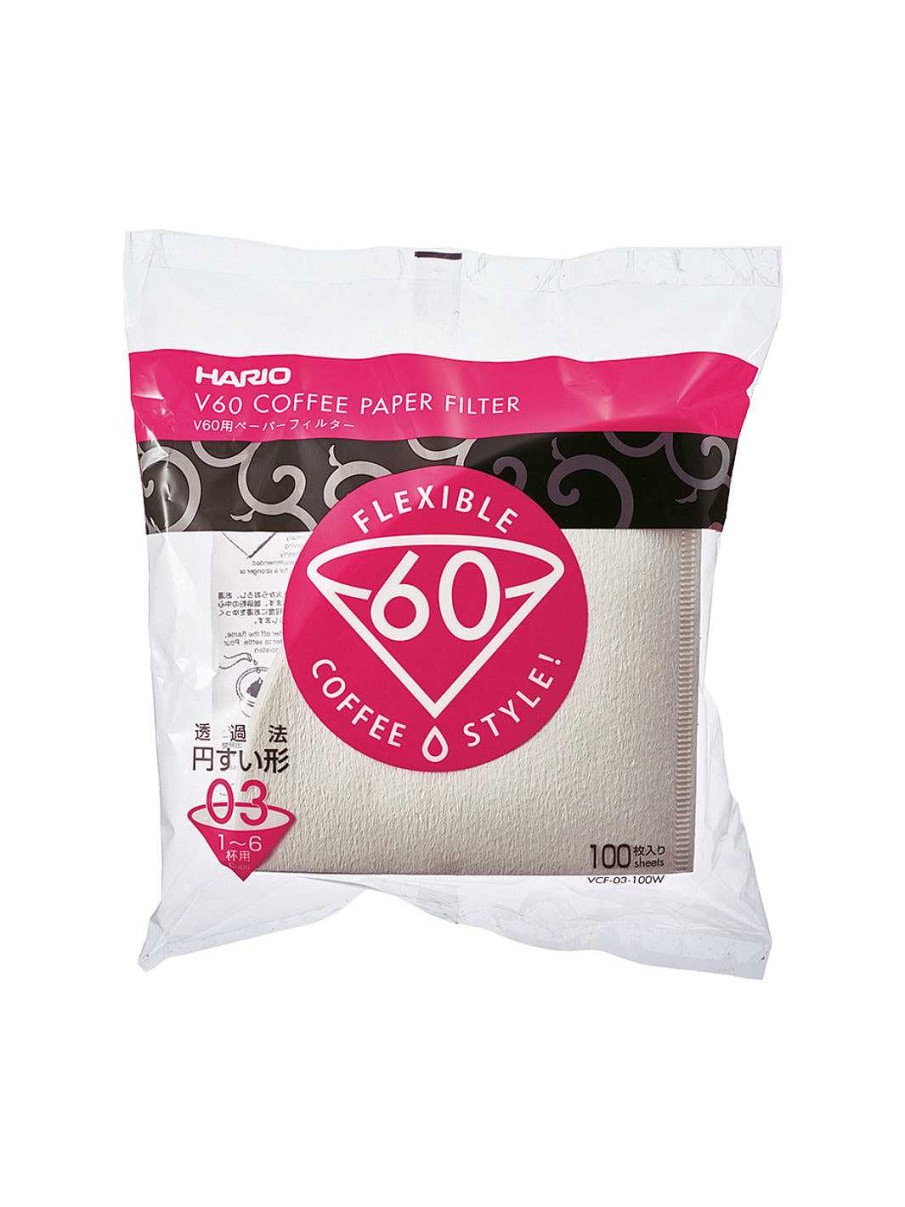 Coffee Filters HARIO | Hario V60-03 Filters (100-Pack)