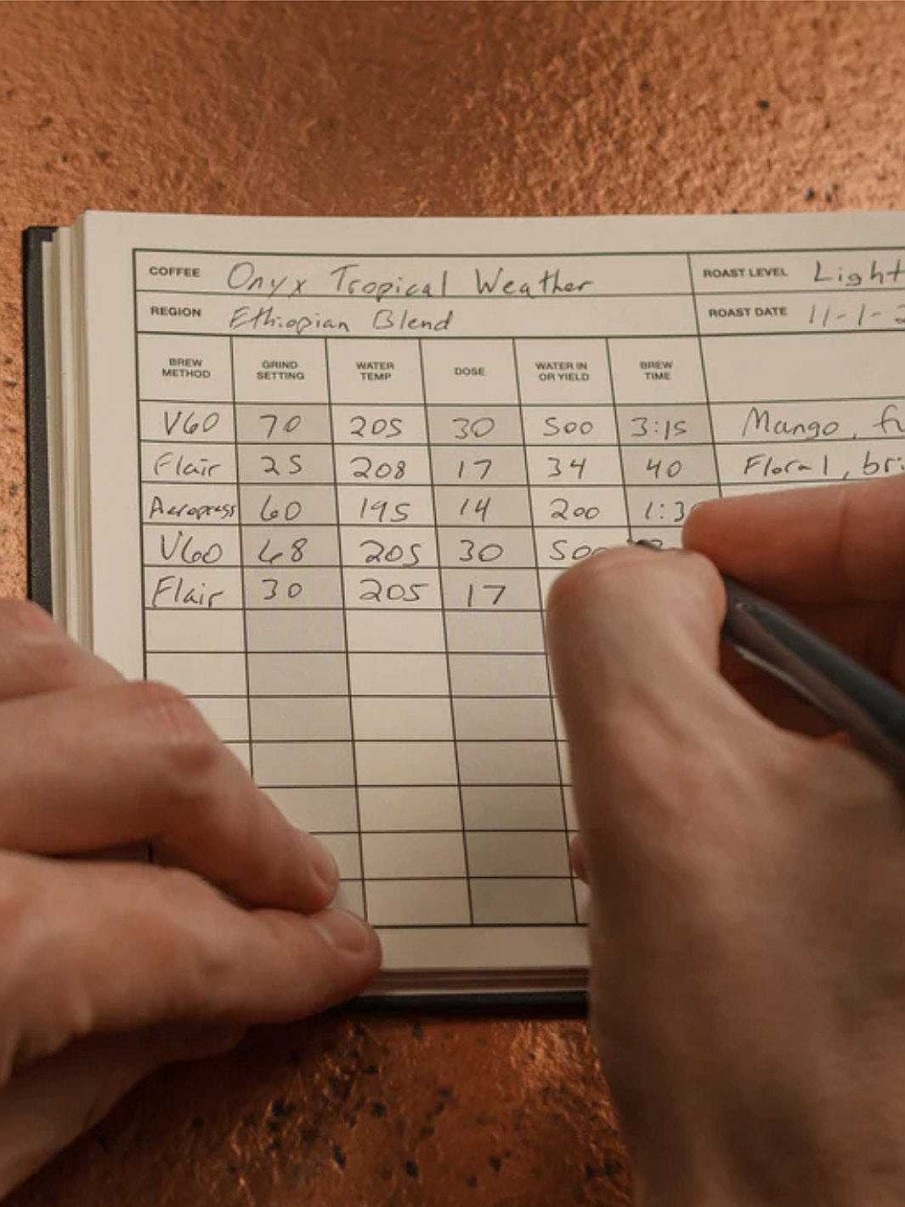 Coffee Tools The Coffee Brewer's Logbook | The Coffee Brewer'S Logbook