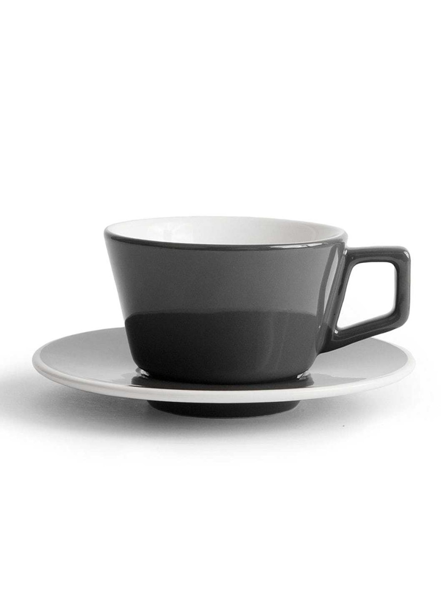 Servers Created Co. | Created Co. Angle Cappuccino & Small Latte Saucer (Saucer Only)