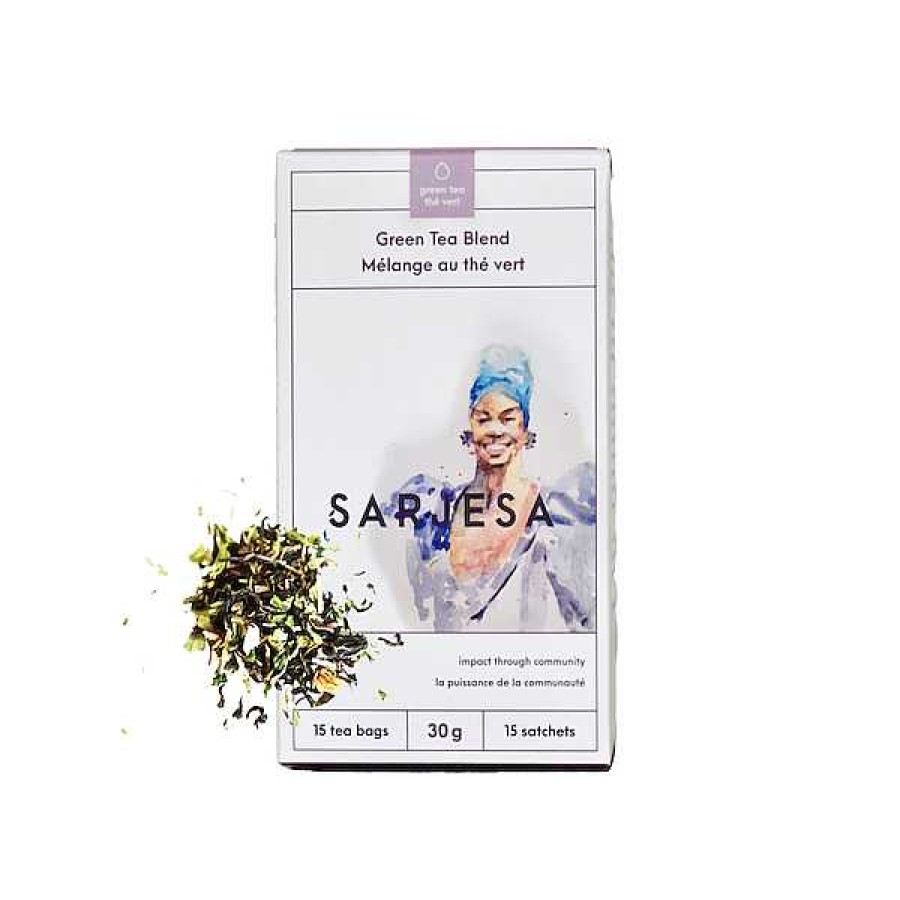 Coffee & Tea Sarjesa | Sarjesa - Green Tea Blend: Tea Bags (30G)