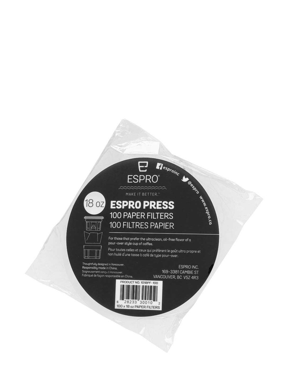 Coffee Filters Espro | Espro French Press Paper Filters (100-Pack)