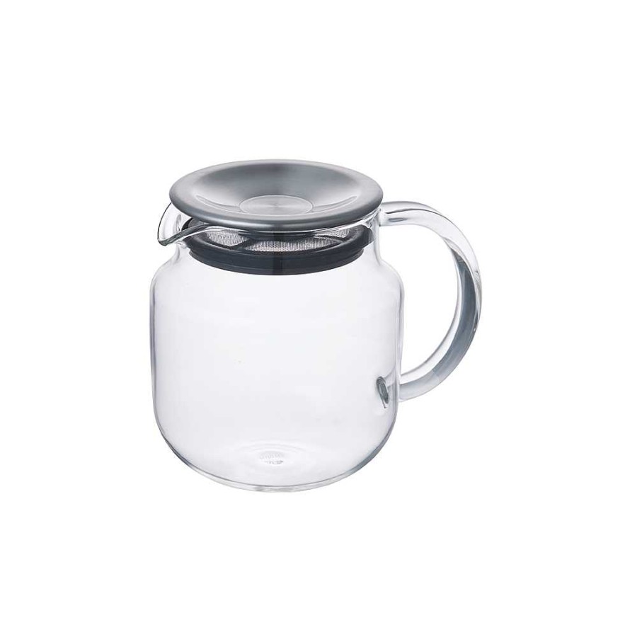 Brewers KINTO Tea Brewers | Kinto One Touch Teapot 620Ml Stainless Steel Lid